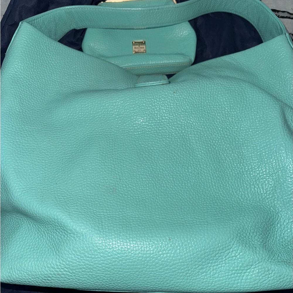Dooney & Bourke Turquoise Shoulder Bag - Picture 6 of 10